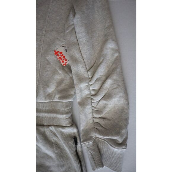 Free People Movement OB2023564 Women's Sz XL Gray Heather Intercept Romper - Picture 10 of 13